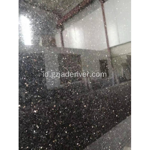 Grosir Bahan Natural Black Galaxy Granite